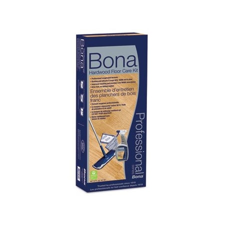 Bona Us Bona, Hardwood Floor Care Kit, 15in Head, 52in Handle, Blue WM710013398